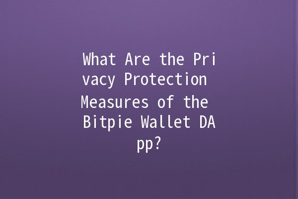 What Are the Privacy Protection Measures of the Bitpie Wallet DApp? 🔒💰